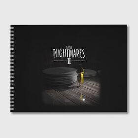 Альбом для рисования с принтом Little Nightmares 2 Шестая , 100% бумага
 | матовая бумага, плотность 200 мг. | Тематика изображения на принте: little nightmares | little nightmares 2 | игра | литл нигмарес | литл нигмарес 2 | литл нигхтмарес | литл нигхтмарес 2 | ужас | хоррор | шестая