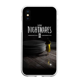 Чехол для iPhone XS Max матовый с принтом Little Nightmares 2 Шестая , Силикон | Область печати: задняя сторона чехла, без боковых панелей | Тематика изображения на принте: little nightmares | little nightmares 2 | игра | литл нигмарес | литл нигмарес 2 | литл нигхтмарес | литл нигхтмарес 2 | ужас | хоррор | шестая