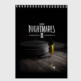 Скетчбук с принтом Little Nightmares 2 Шестая , 100% бумага
 | 48 листов, плотность листов — 100 г/м2, плотность картонной обложки — 250 г/м2. Листы скреплены сверху удобной пружинной спиралью | little nightmares | little nightmares 2 | игра | литл нигмарес | литл нигмарес 2 | литл нигхтмарес | литл нигхтмарес 2 | ужас | хоррор | шестая