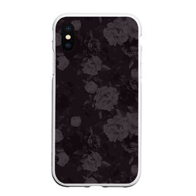 Чехол для iPhone XS Max матовый с принтом Flowers girl низ , Силикон | Область печати: задняя сторона чехла, без боковых панелей | 8 марта | лучшая в мире | мама | подарок | подарок женщине | подарок любимым | подарок на 8 марта | самая лучшая  в мире | семья