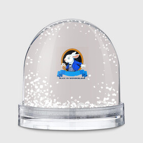 Игрушка Снежный шар с принтом страна чудес , Пластик | Изображение внутри шара печатается на глянцевой фотобумаге с двух сторон | алиса | мышь в стране чудес | очень странные | стране чудес | чудеса