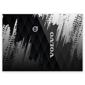 Поздравительная открытка с принтом Volvo , 100% бумага | плотность бумаги 280 г/м2, матовая, на обратной стороне линовка и место для марки
 | auto | sport | volvo | авто | автомобили | автомобиль | автомобильные | бренд | внедорожники | легковые | марка | пикапы | спорт