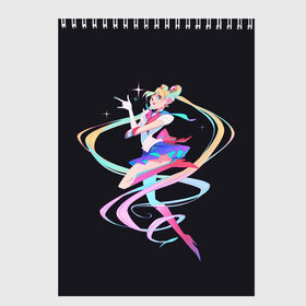 Скетчбук с принтом Sailor Moon Сейлор Мун , 100% бумага
 | 48 листов, плотность листов — 100 г/м2, плотность картонной обложки — 250 г/м2. Листы скреплены сверху удобной пружинной спиралью | anime | sailor moon | аниме | анимэ | венера | луна | лунная призма | марс | сейлор мун | серебрянное тысячелетие | серенити | сэйлор | усаги цукино | чиби мун | эндимион
