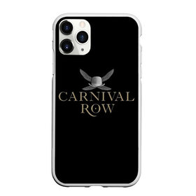 Чехол для iPhone 11 Pro матовый с принтом Карнивал Роу - Carnival Row , Силикон |  | carnival row | волшебный | исторический | карнивал роу | крылья | лого | логотип | подарок | сериал | сказка | фея | черный | шляпа