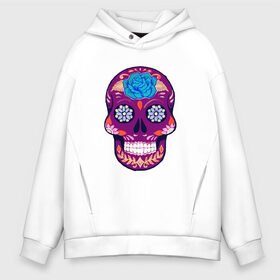 Мужское худи Oversize хлопок с принтом Skull Art , френч-терри — 70% хлопок, 30% полиэстер. Мягкий теплый начес внутри —100% хлопок | боковые карманы, эластичные манжеты и нижняя кромка, капюшон на магнитной кнопке | art | body | bones | dead | drawing | face | graffiti | head | roses | skeleton | skul | skull | ад | арт | голова | граффити | зло | кости | лицо | металл | нарисованный | розы | рок | скелет | скул | скулл | три черепа | тьма