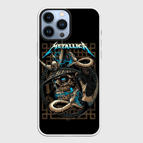 Чехол для iPhone 13 Pro Max с принтом METALLICA ,  |  | Тематика изображения на принте: band | hardcore | metall | music | punk | rock | samurai | skull | usa | батька | джеймс | кирк | ларс | металлика | метла | музыка | рок | самурай | сша | трухильо | ульрих | хэви метал | хэммет | хэтфилд | череп