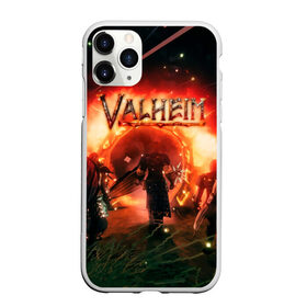 Чехол для iPhone 11 Pro матовый с принтом Valheim , Силикон |  | fantasy | mmo | valheim | valve | валхейм | викинги | выживалка | игра | королевская битва | ммо | ролевая игра | фэнтази