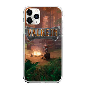 Чехол для iPhone 11 Pro матовый с принтом Valheim Вальхейм , Силикон |  | fantasy | mmo | valheim | valve | валхейм | вальхейм | викинги | выживалка | игра | королевская битва | ммо | ролевая игра | фэнтази