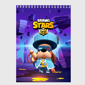 Скетчбук с принтом Генерал Гавс brawl stars , 100% бумага
 | 48 листов, плотность листов — 100 г/м2, плотность картонной обложки — 250 г/м2. Листы скреплены сверху удобной пружинной спиралью | brawl | brawl stars | brawlstars | brawl_stars | jessie | бравл | бравлер руффс | бравлстарс | генерал гавс