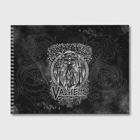 Альбом для рисования с принтом Valheim , 100% бумага
 | матовая бумага, плотность 200 мг. | valheim | viking | валхейм | викинги | игры