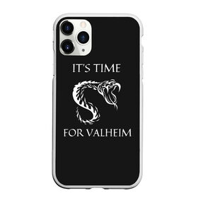 Чехол для iPhone 11 Pro матовый с принтом Its time for Valheim , Силикон |  | Тематика изображения на принте: elder | loki | odin | the | thor | valheim | биврёст | валхейм | вальхейм | викинги | всеотец | дракар | древний | древо | ётун | йотун | локи | мира | один | тор | фенир | хель | черный лес | эйктюр