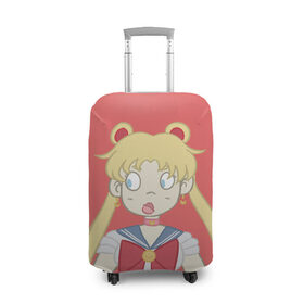 Чехол для чемодана 3D с принтом Sailor Moon Сейлор Мун , 86% полиэфир, 14% спандекс | двустороннее нанесение принта, прорези для ручек и колес | anime | sailor moon | аниме | анимэ | венера | луна | лунная призма | марс | сейлор мун | серебрянное тысячелетие | серенити | сэйлор | усаги цукино | чиби мун | эндимион