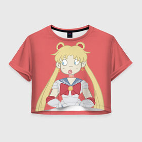 Женская футболка Crop-top 3D с принтом Sailor Moon Сейлор Мун , 100% полиэстер | круглая горловина, длина футболки до линии талии, рукава с отворотами | anime | sailor moon | аниме | анимэ | венера | луна | лунная призма | марс | сейлор мун | серебрянное тысячелетие | серенити | сэйлор | усаги цукино | чиби мун | эндимион