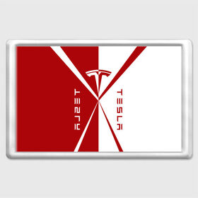 Магнит 45*70 с принтом Tesla $$$ , Пластик | Размер: 78*52 мм; Размер печати: 70*45 | red | tesla | tesla car | tesla electric car | tesla lettering | tesla logo | tesla print | white | автомобиль тесла | белый | красный | логотип тесла | надпись тесла | принт тесла | тесла | электромобиль тесла