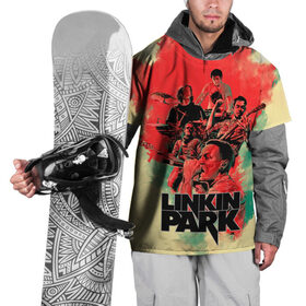 Накидка на куртку 3D с принтом LINKIN PARK , 100% полиэстер |  | chester | hardcore | linknin park | music | punk | rip | rock | usa | линкин парк | музыка | панк | рок | честер беннингтон