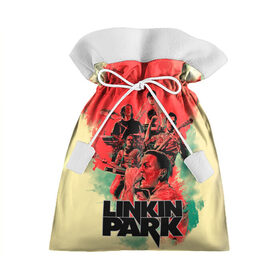 Подарочный 3D мешок с принтом LINKIN PARK , 100% полиэстер | Размер: 29*39 см | chester | hardcore | linknin park | music | punk | rip | rock | usa | линкин парк | музыка | панк | рок | честер беннингтон