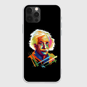 Чехол для iPhone 12 Pro Max с принтом Law of relativity , Силикон |  | Тематика изображения на принте: celebrity | einstein | great scientist | physicist | scientist