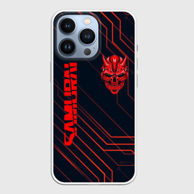 Чехол для iPhone 13 Pro с принтом CYBERPUNK 2077 (samurai) ,  |  | cd project red | cyberpunk 2077 | keanu reeves | samurai | киану ривз | киберпанк 2077 | самураи