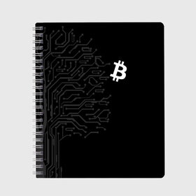 Тетрадь с принтом БИТКОИН | BITCOIN , 100% бумага | 48 листов, плотность листов — 60 г/м2, плотность картонной обложки — 250 г/м2. Листы скреплены сбоку удобной пружинной спиралью. Уголки страниц и обложки скругленные. Цвет линий — светло-серый
 | bitcoin | blockchain | btc | cardano | crypto | ethereum | polkadot | tether | xrp | бинанс | биткоин | блокчейн | валюта | деньги | криптовалюта | майнер | майнинг | цифровая валюта | цифровое золото | эфир