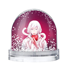 Снежный шар с принтом Акудама Драйв , Пластик | Изображение внутри шара печатается на глянцевой фотобумаге с двух сторон | akudama drive | anime | japan | manga | tomoyo kurosawa | акудама драйв | аниме | манга