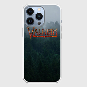 Чехол для iPhone 13 Pro с принтом Valheim ,  |  | forest | ragnarok | rust | valhalla | valheim | viking | валхейм | вальгалла | вальхейм | варяг | викинг | викинги | выживалка | игра | лес | лесной | рагнарёк | раст | туман