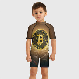 Детский купальный костюм 3D с принтом БИТКОИН КРИПТОВАЛЮТА ЗОЛОТО , Полиэстер 85%, Спандекс 15% | застежка на молнии на спине | bitcoin | blockchain | btc | cardano | crypto | ethereum | polkadot | tether | xrp | бинанс | биткоин | блокчейн | валюта | деньги | криптовалюта | майнер | майнинг | цифровая валюта | цифровое золото | эфир