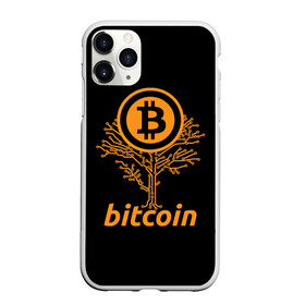 Чехол для iPhone 11 Pro матовый с принтом БИТКОИН ДЕРЕВО | BITCOIN TREE , Силикон |  | bitcoin | blockchain | btc | cardano | crypto | ethereum | polkadot | tether | xrp | бинанс | биткоин | блокчейн | валюта | деньги | криптовалюта | майнер | майнинг | цифровая валюта | цифровое золото | эфир