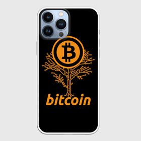 Чехол для iPhone 13 Pro Max с принтом БИТКОИН ДЕРЕВО | BITCOIN TREE ,  |  | Тематика изображения на принте: bitcoin | blockchain | btc | cardano | crypto | ethereum | polkadot | tether | xrp | бинанс | биткоин | блокчейн | валюта | деньги | криптовалюта | майнер | майнинг | цифровая валюта | цифровое золото | эфир