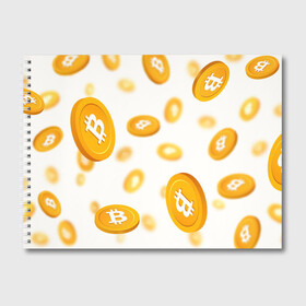 Альбом для рисования с принтом BITCOIN КРИПТОВАЛЮТА | CRYPTOCURRENCIES (Z) , 100% бумага
 | матовая бумага, плотность 200 мг. | Тематика изображения на принте: binance coin | bitcoin | blockchain | btc | cardano | crypto | ethereum | litecoin | polkadot | tether | xrp | биткоин | блокчейн | валюта | деньги | криптовалюта | майнер | майнинг | цифровая валюта | цифровое золото | эфир