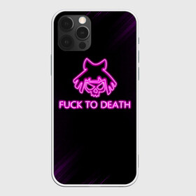 Чехол для iPhone 12 Pro Max с принтом FUCK TO DEATH , Силикон |  | Тематика изображения на принте: cyberpunk 2077 | hacker | maelstrom | militech | quadra | samurai | sci fi | technology | trauma team | v | будущее | игра | иероглифы | киану ривз | кибер | киберпанк | киборг | киборги | корпорация | лого | милитек | панк | роботы | самур