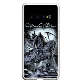 Чехол для Samsung Galaxy S10 с принтом Children of Bodom , Силикон | Область печати: задняя сторона чехла, без боковых панелей | children of bodom | алекси лайхо | группы | дети озера бодом | дэт метал | метал