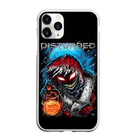 Чехол для iPhone 11 Pro матовый с принтом Disturbed , Силикон |  | asylum | disturbed | heavy metal | immortalized | the guy | the lost children | группы | метал | рок