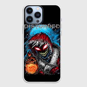 Чехол для iPhone 13 Pro Max с принтом Disturbed ,  |  | Тематика изображения на принте: asylum | disturbed | heavy metal | immortalized | the guy | the lost children | группы | метал | рок