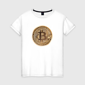 Женская футболка хлопок с принтом БИТКОИН (НА СПИНЕ) , 100% хлопок | прямой крой, круглый вырез горловины, длина до линии бедер, слегка спущенное плечо | bitcoin | blockchain | btc | cardano | crypto | ethereum | polkadot | tether | xrp | бинанс | биткоин | блокчейн | валюта | деньги | криптовалюта | майнер | майнинг | цифровая валюта | цифровое золото | эфир