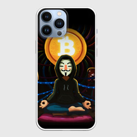 Чехол для iPhone 13 Pro Max с принтом БИТКОИН | BITCOIN ,  |  | Тематика изображения на принте: bitcoin | blockchain | btc | cardano | crypto | ethereum | polkadot | tether | xrp | бинанс | биткоин | блокчейн | валюта | деньги | криптовалюта | майнер | майнинг | цифровая валюта | цифровое золото | эфир