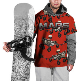 Накидка на куртку 3D с принтом Perseverance , 100% полиэстер |  | nasa | космос | марс | марсоход | настойчивость
