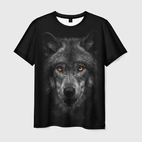 Мужская футболка 3D с принтом Evil Wolf , 100% полиэфир | прямой крой, круглый вырез горловины, длина до линии бедер | animal | beast | dark | darkness | evil | moon | nigth | tegunvteg | werwolf | wild | wolf | вервольф | вой | волк | волки | волчара | дикий | животное | зверь | клык | клыки | луна | ночь | оборотень | полнолуние