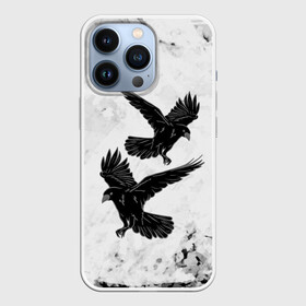Чехол для iPhone 13 Pro с принтом Gothic crows ,  |  | animals | art | bird | black | crow | dark | halloween | wings | witch | арт | ворона | готика | готические | животные | крылья | нечисть | орел | перья | природа | птица | птица ворон | птичка | тьма | хеллоуин | хищник | черная птица