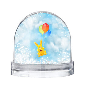 Снежный шар с принтом Харитон на воздушных шариках , Пластик | Изображение внутри шара печатается на глянцевой фотобумаге с двух сторон | воздушные шары | детям | желейный заяц | зайчики | заяц | заяц харитон | звери | кролик | небо | харитошка