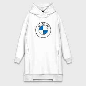 Платье-худи хлопок с принтом BMW ,  |  | bavaria | bayerische motoren werke | bmw | bmw ag | bmw logo | баварец | беха | бнв | бумер | бэха