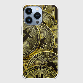 Чехол для iPhone 13 Pro с принтом БИТКОИНЫ МОНЕТЫ ,  |  | Тематика изображения на принте: bitcoin | blockchain | btc | cardano | crypto | ethereum | polkadot | tether | xrp | бинанс | биткоин | блокчейн | валюта | деньги | криптовалюта | майнер | майнинг | цифровая валюта | цифровое золото | эфир