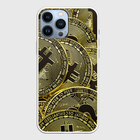 Чехол для iPhone 13 Pro Max с принтом БИТКОИНЫ МОНЕТЫ ,  |  | Тематика изображения на принте: bitcoin | blockchain | btc | cardano | crypto | ethereum | polkadot | tether | xrp | бинанс | биткоин | блокчейн | валюта | деньги | криптовалюта | майнер | майнинг | цифровая валюта | цифровое золото | эфир