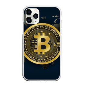 Чехол для iPhone 11 Pro Max матовый с принтом БИТКОИН | BITCOIN , Силикон |  | bitcoin | blockchain | btc | cardano | crypto | ethereum | polkadot | tether | xrp | бинанс | биткоин | блокчейн | валюта | деньги | криптовалюта | майнер | майнинг | цифровая валюта | цифровое золото | эфир