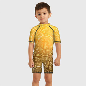 Детский купальный костюм 3D с принтом БИТКОИН МОНЕТЫ , Полиэстер 85%, Спандекс 15% | застежка на молнии на спине | bitcoin | blockchain | btc | cardano | crypto | ethereum | polkadot | tether | xrp | бинанс | биткоин | блокчейн | валюта | деньги | криптовалюта | майнер | майнинг | цифровая валюта | цифровое золото | эфир