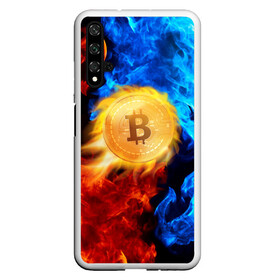 Чехол для Honor 20 с принтом БИТКОИН | BITCOIN FIRE , Силикон | Область печати: задняя сторона чехла, без боковых панелей | bitcoin | blockchain | btc | cardano | crypto | ethereum | polkadot | tether | xrp | бинанс | биткоин | блокчейн | валюта | деньги | криптовалюта | майнер | майнинг | цифровая валюта | цифровое золото | эфир