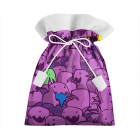 Подарочный 3D мешок с принтом ПикачушкА , 100% полиэстер | Размер: 29*39 см | purple | star crafts | зеленый | зубы | пикачу | уши | фиолетовый | чудики