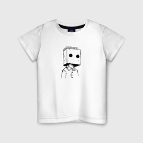 Детская футболка хлопок с принтом Little Nightmares 2 , 100% хлопок | круглый вырез горловины, полуприлегающий силуэт, длина до линии бедер | little nightmares 2 | герой | игра | литл найтмер | персонаж