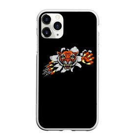 Чехол для iPhone 11 Pro матовый с принтом TIGER ART , Силикон |  | Тематика изображения на принте: animal | beast | cat | cute | fluffy | hunter | lion | lion cub | lion king | mane | predator | red | tail | tiger | yellow | большая кошка | голова тигра | грива | животное | зверь | король лев | кот | милый | охотник | пушистый | тигр | тиг