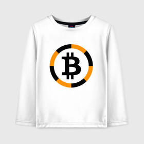 Детский лонгслив хлопок с принтом БИТКОИН | BITCOIN (Z) , 100% хлопок | круглый вырез горловины, полуприлегающий силуэт, длина до линии бедер | binance coin | bitcoin | blockchain | btc | cardano | crypto | ethereum | litecoin | polkadot | tether | xrp | биткоин | блокчейн | валюта | деньги | криптовалюта | майнер | майнинг | цифровая валюта | цифровое золото | эфир