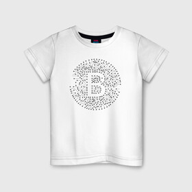 Детская футболка хлопок с принтом БИТКОИН | BITCOIN (Z) , 100% хлопок | круглый вырез горловины, полуприлегающий силуэт, длина до линии бедер | binance coin | bitcoin | blockchain | btc | cardano | crypto | ethereum | litecoin | polkadot | tether | xrp | биткоин | блокчейн | валюта | деньги | криптовалюта | майнер | майнинг | цифровая валюта | цифровое золото | эфир